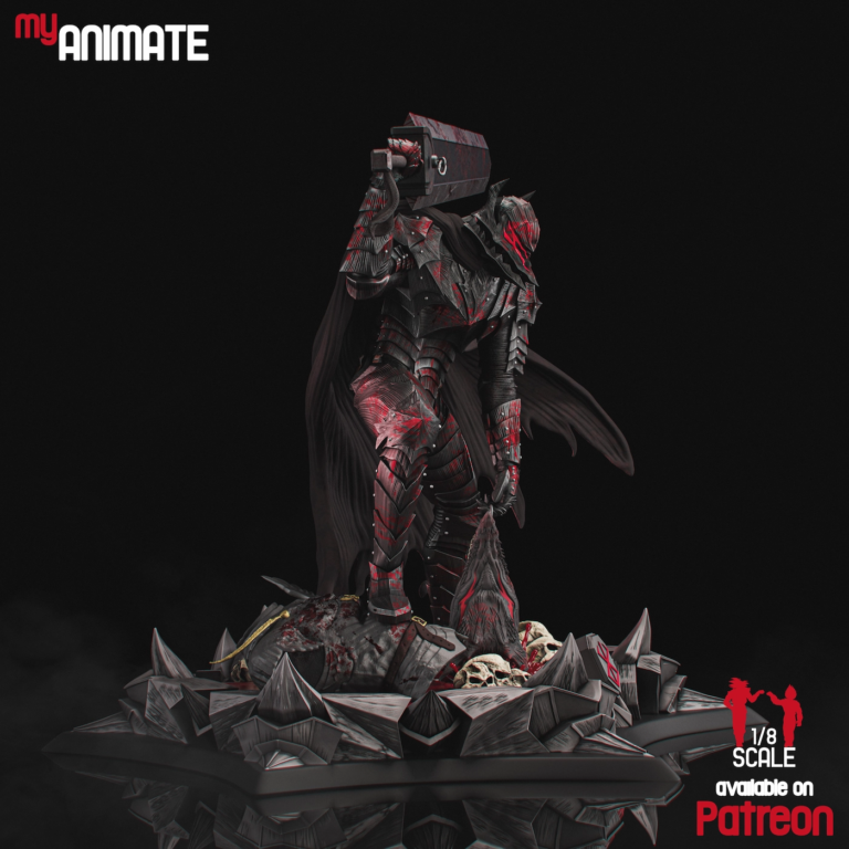 Guts STL 6 - Berserk