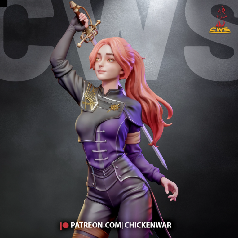 Maelle STL 4 - Clair Obscur: Expedition 33