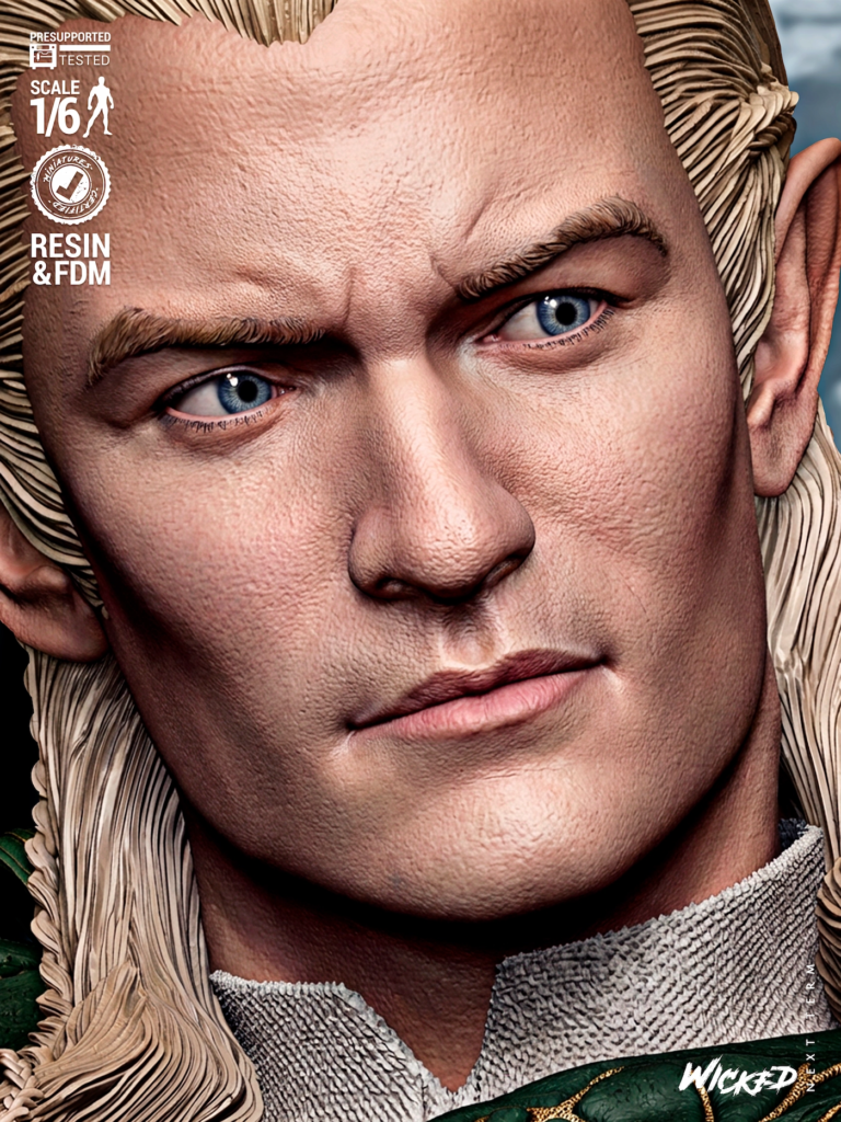Legolas STL Diorama - Lord of the Rings