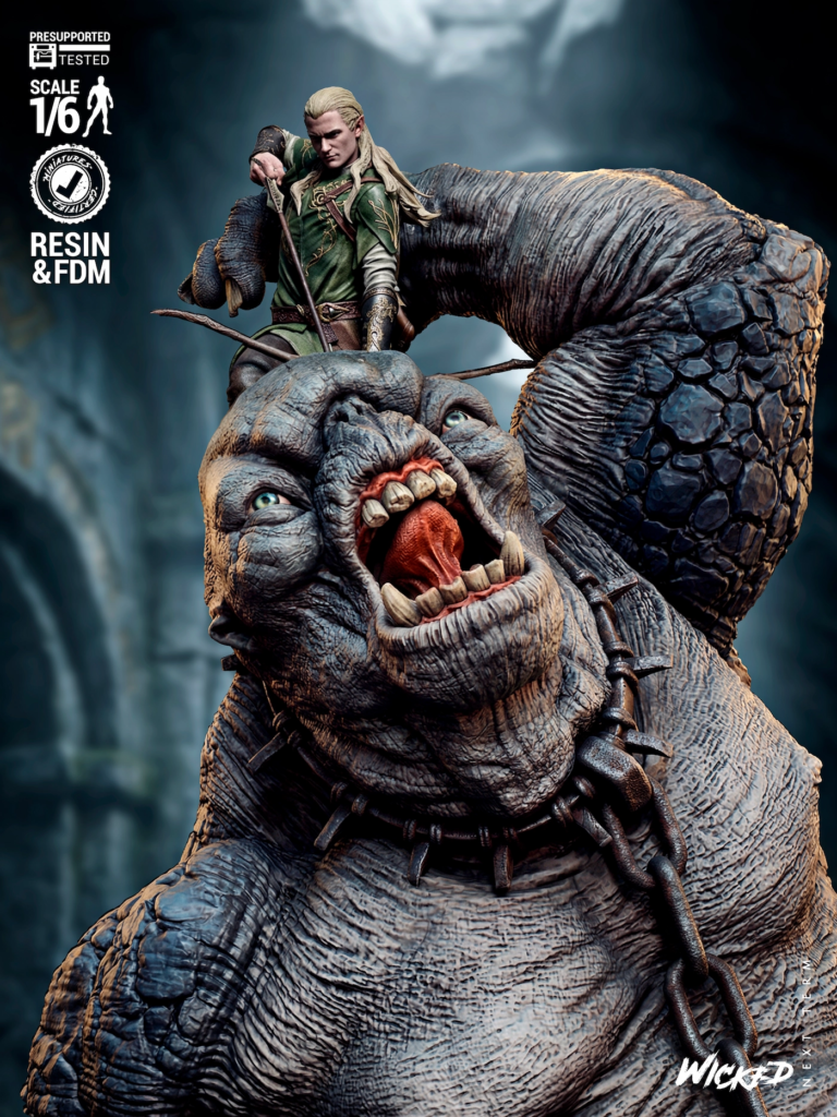 Legolas STL Diorama - Lord of the Rings