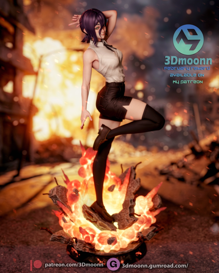 Reze STL 2 - Chainsaw Man