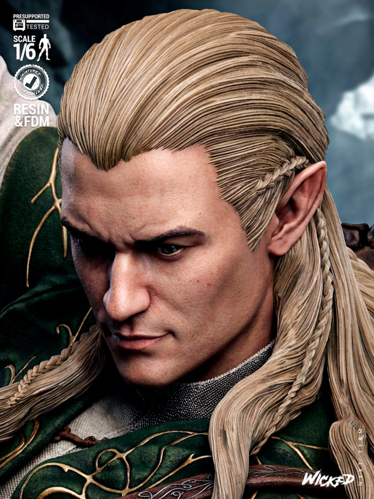 Legolas STL Diorama - Lord of the Rings