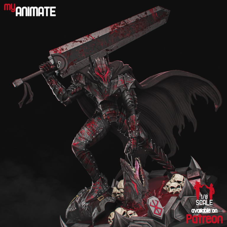 Guts STL 6 - Berserk