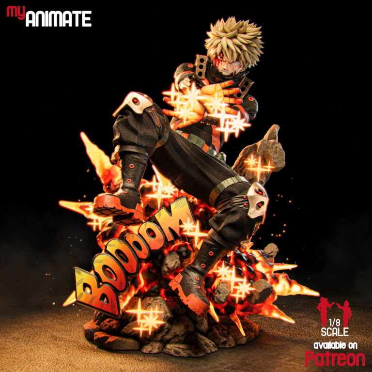 Bakugo STL 3 - My Hero Academia