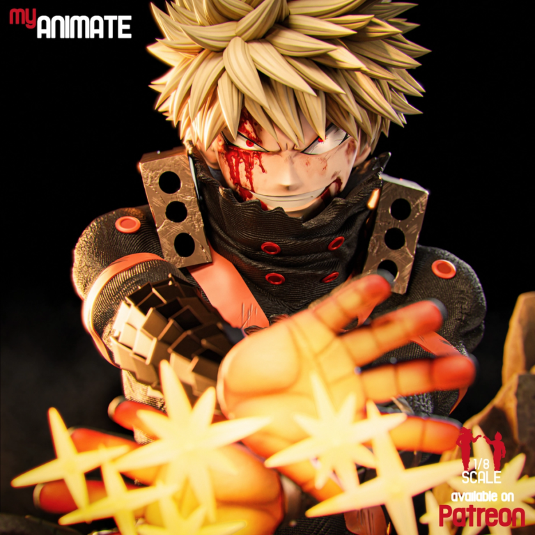 Bakugo STL 3 - My Hero Academia