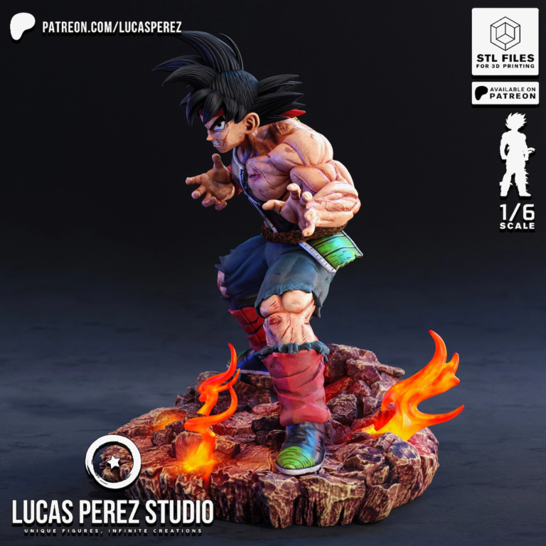 Bardock STL - Dragon Ball