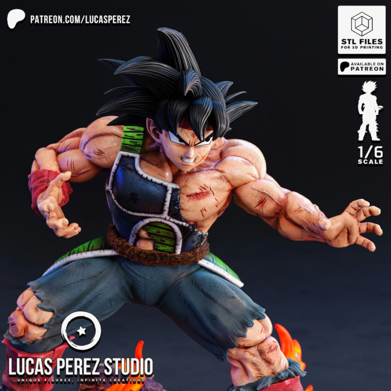 Bardock STL - Dragon Ball