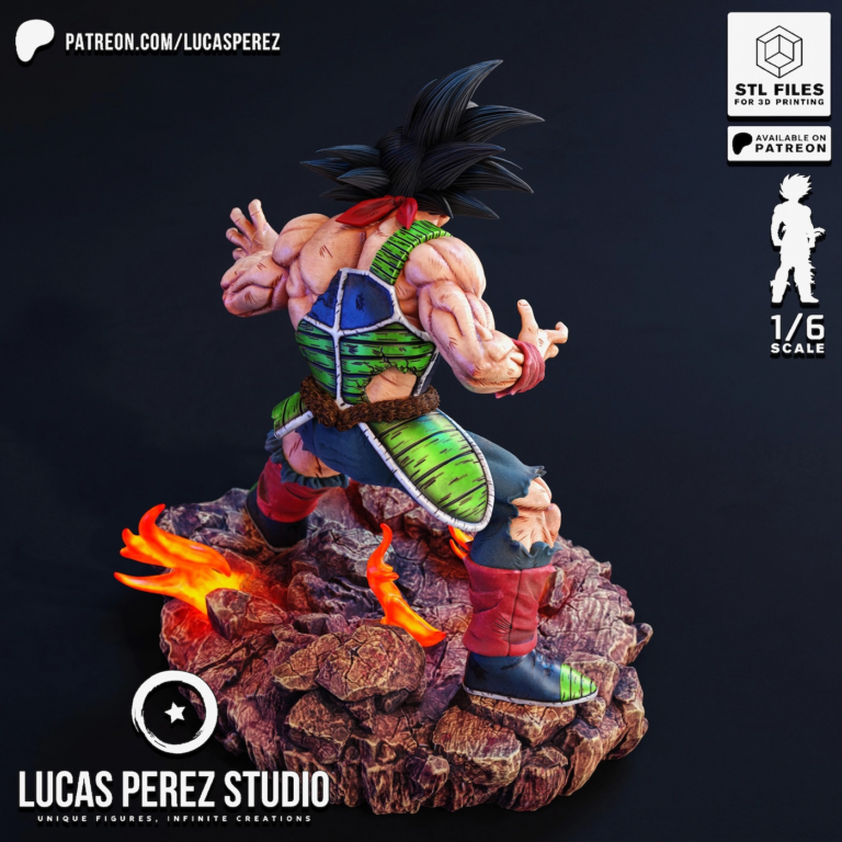 Bardock STL - Dragon Ball