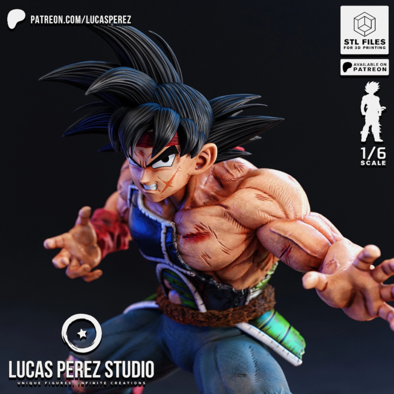 Bardock STL - Dragon Ball