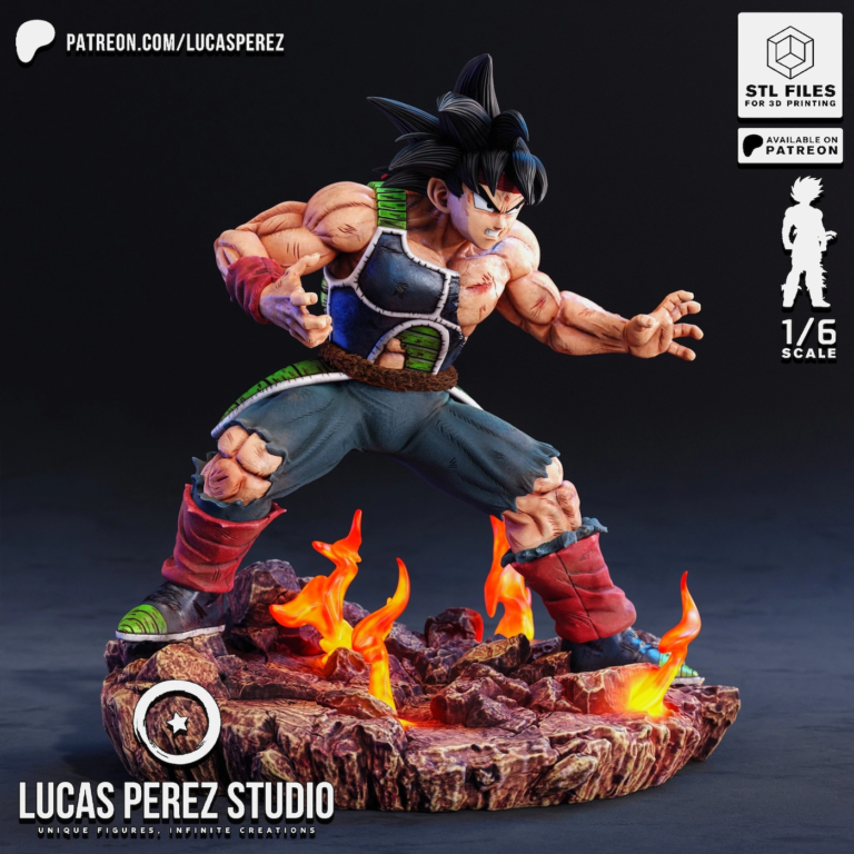 Bardock STL - Dragon Ball