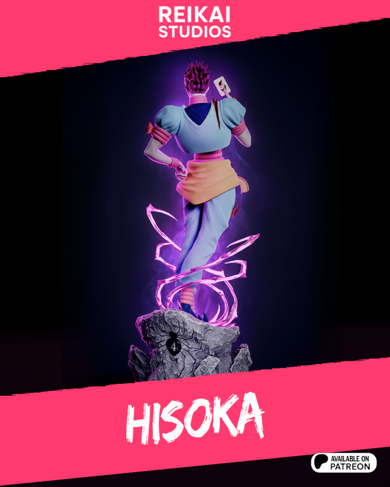 Hisoka Morow STL 3 - Hunter x Hunter