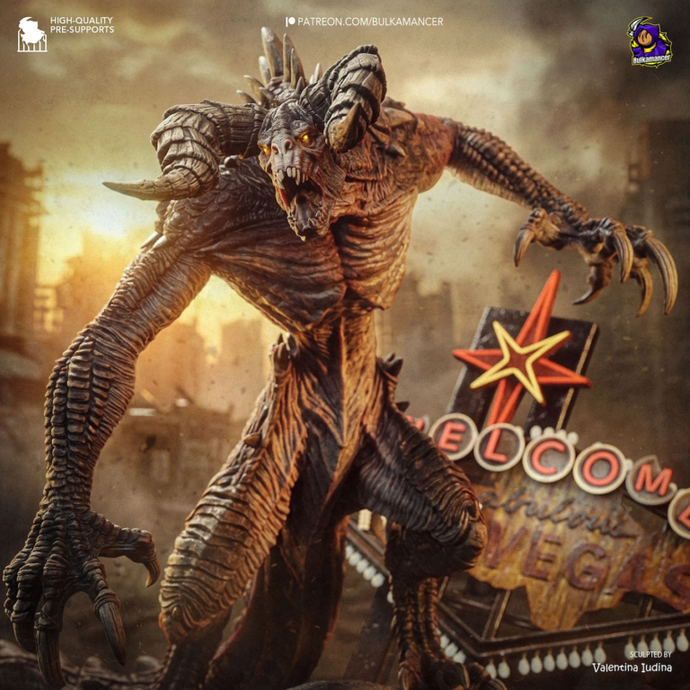 Deathclaw STL Cover