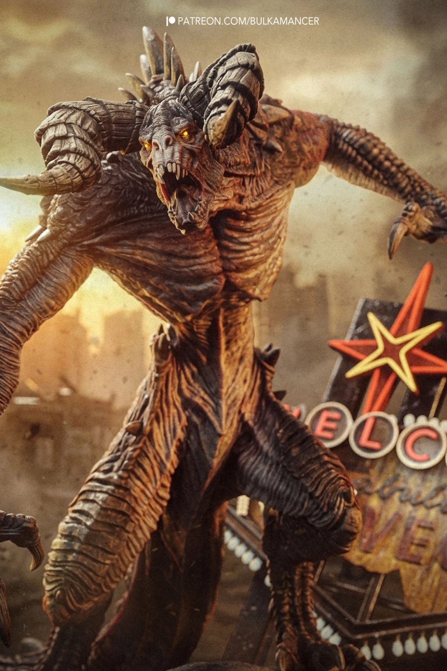 Deathclaw STL Cover