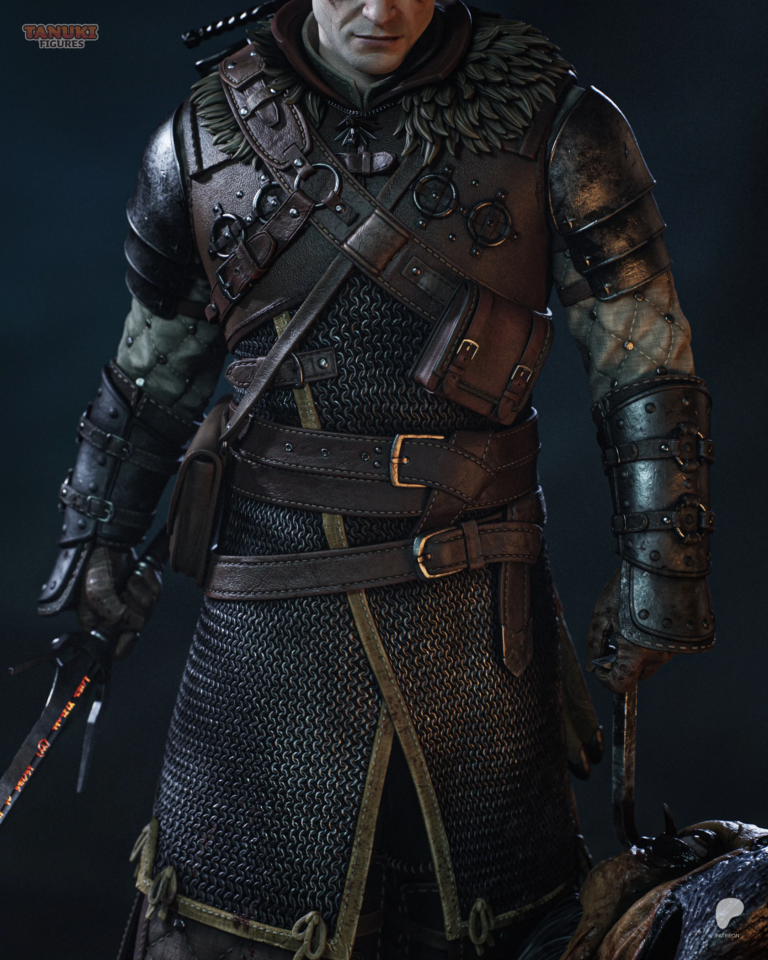 Geralt of Rivia STL 6 - The Witcher
