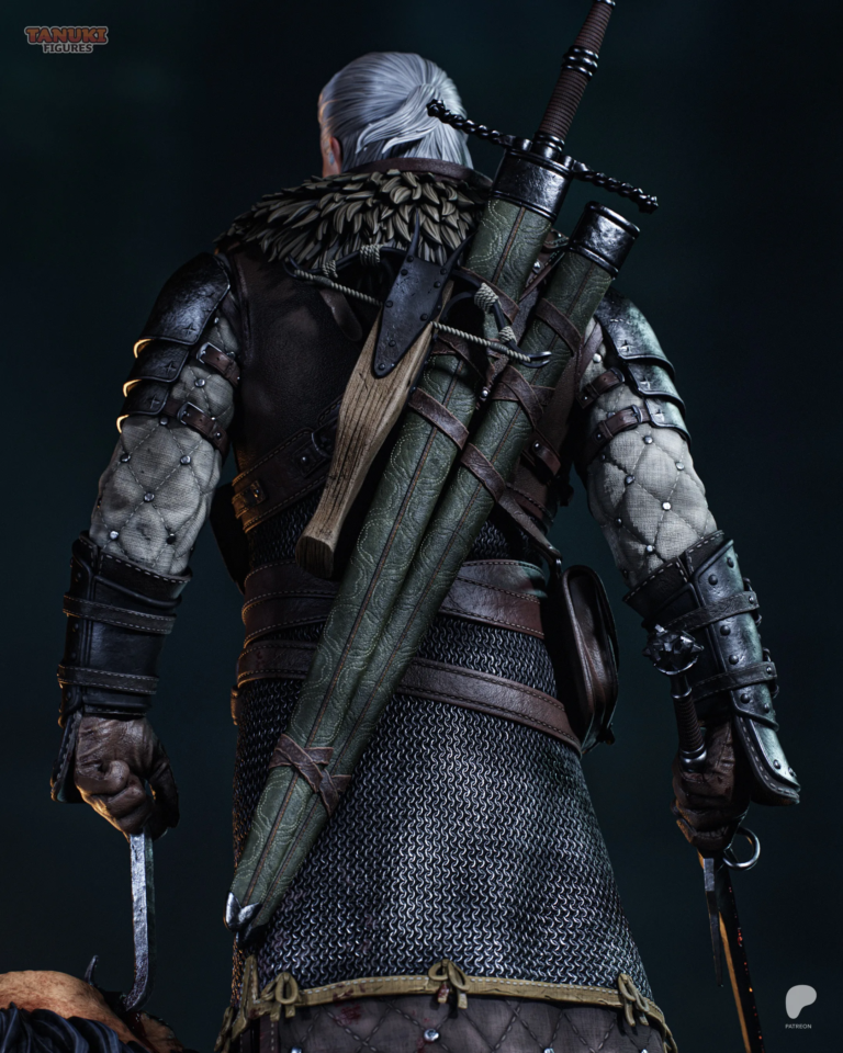 Geralt of Rivia STL 6 - The Witcher