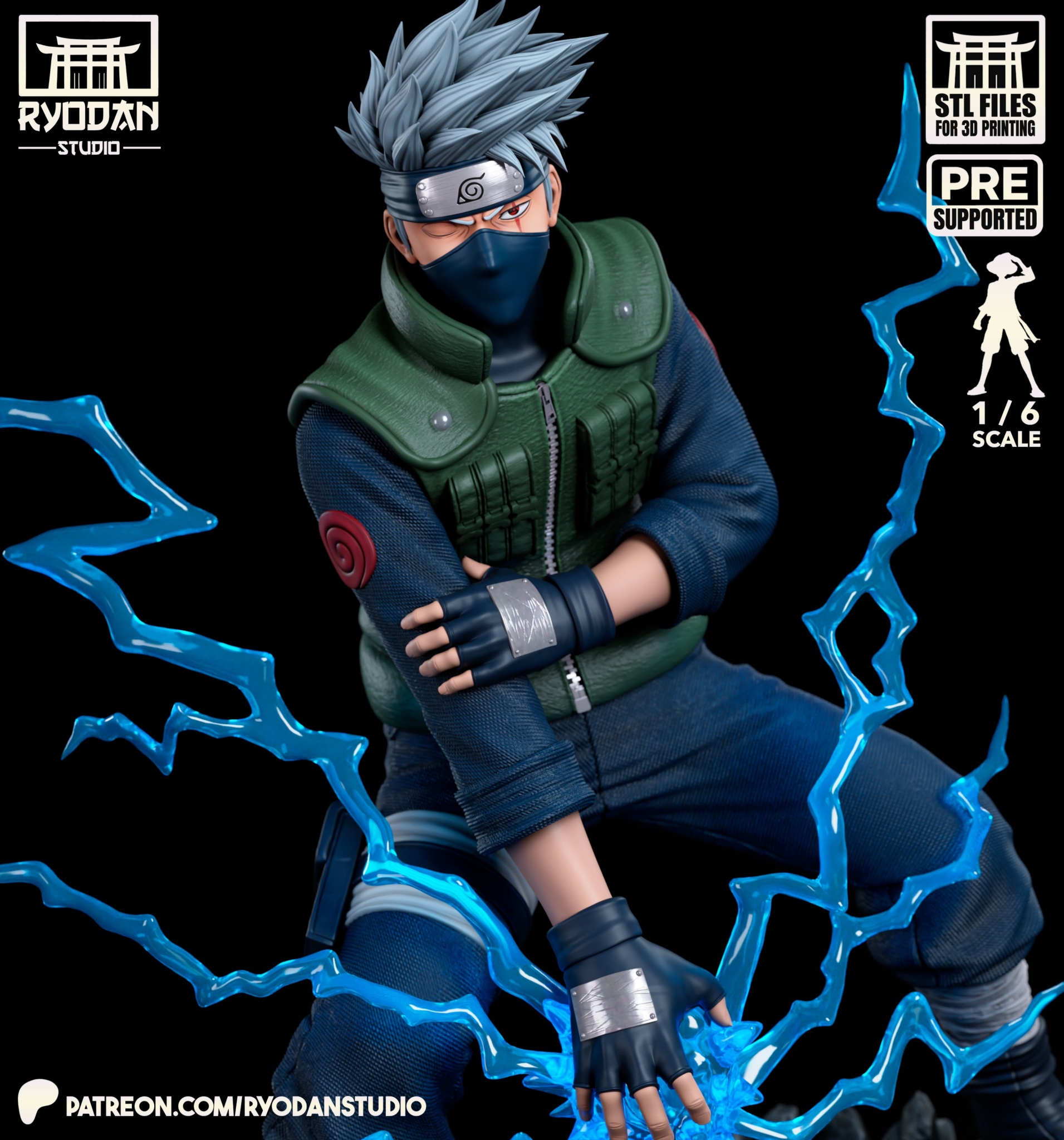 Kakashi Hatake STL - Naruto