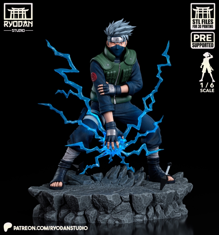 Kakashi Hatake STL - Naruto