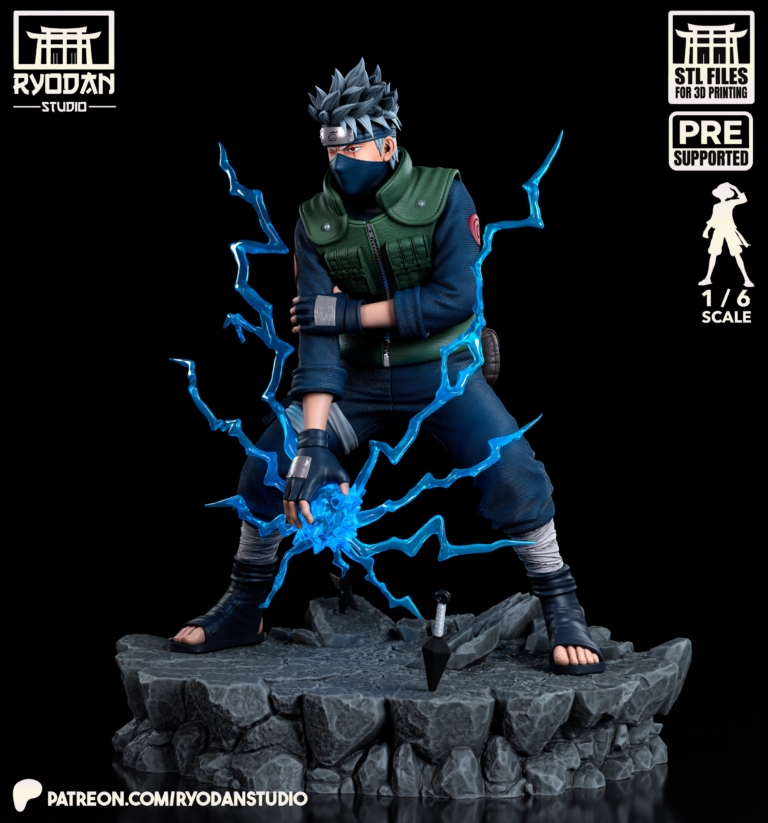 Kakashi Hatake STL - Naruto