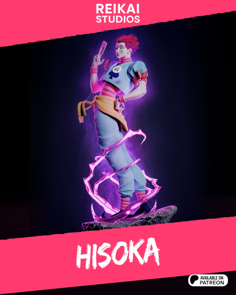 Hisoka Morow STL 3 - Hunter x Hunter