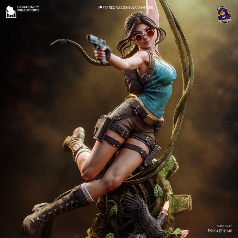 Lara Croft STL 4 - Tomb Raider