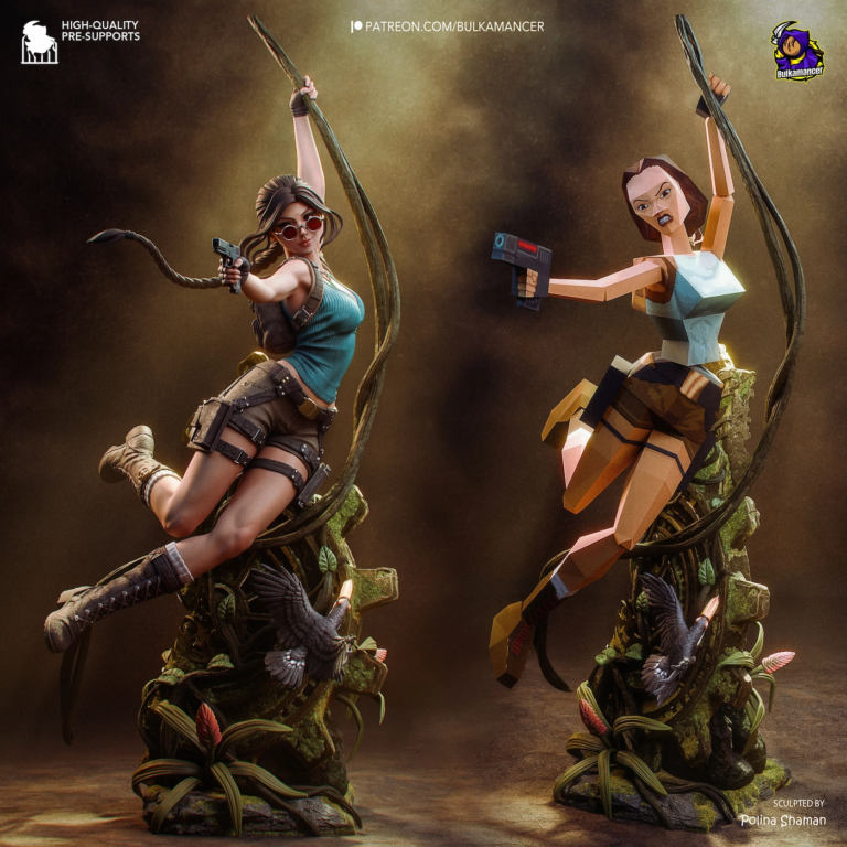 Lara Croft STL 4 - Tomb Raider