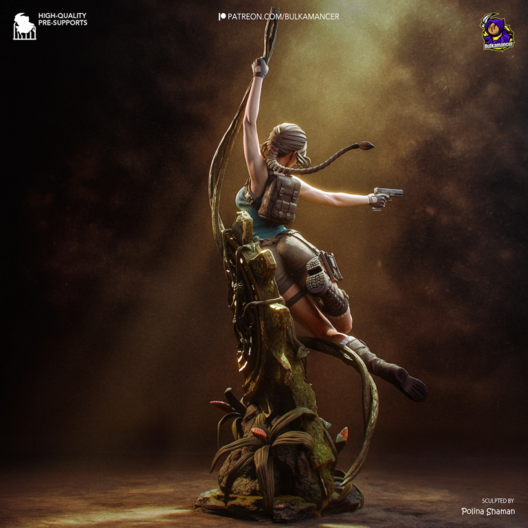 Lara Croft STL 4 - Tomb Raider
