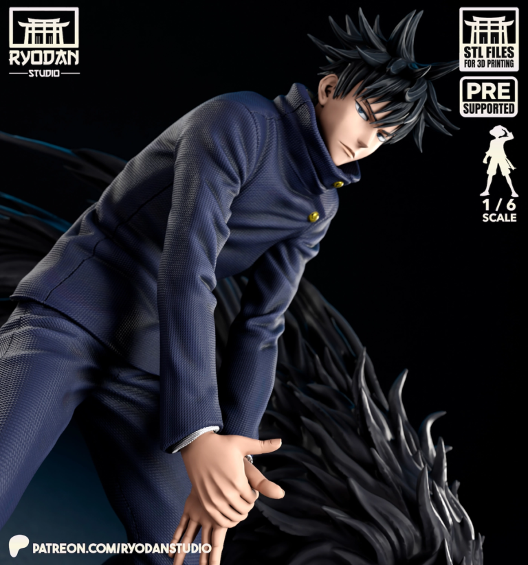 Megumi Fushiguro STL Cover