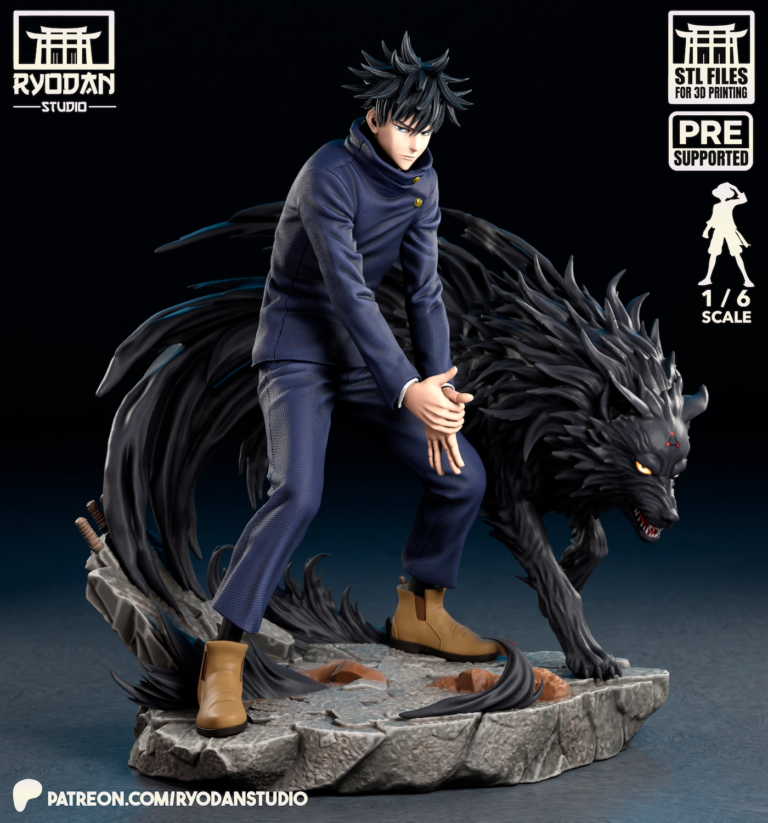 Megumi Fushiguro STL 2 - Jujutsu Kaisen