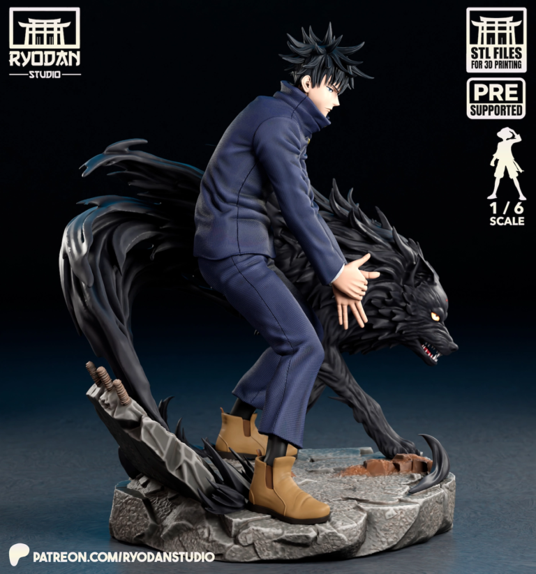 Megumi Fushiguro STL 2 - Jujutsu Kaisen