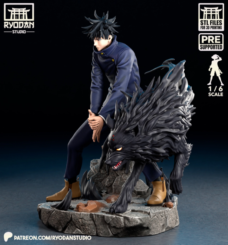 Megumi Fushiguro STL 2 - Jujutsu Kaisen