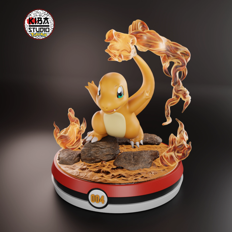 Charmander STL Cover