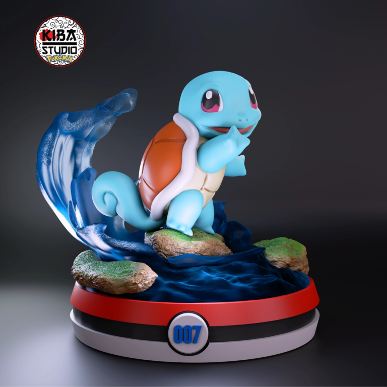 Squirtle STL Cover