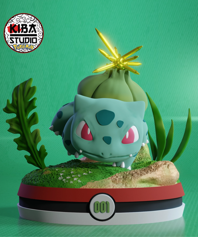 Bulbasaur STL Cover