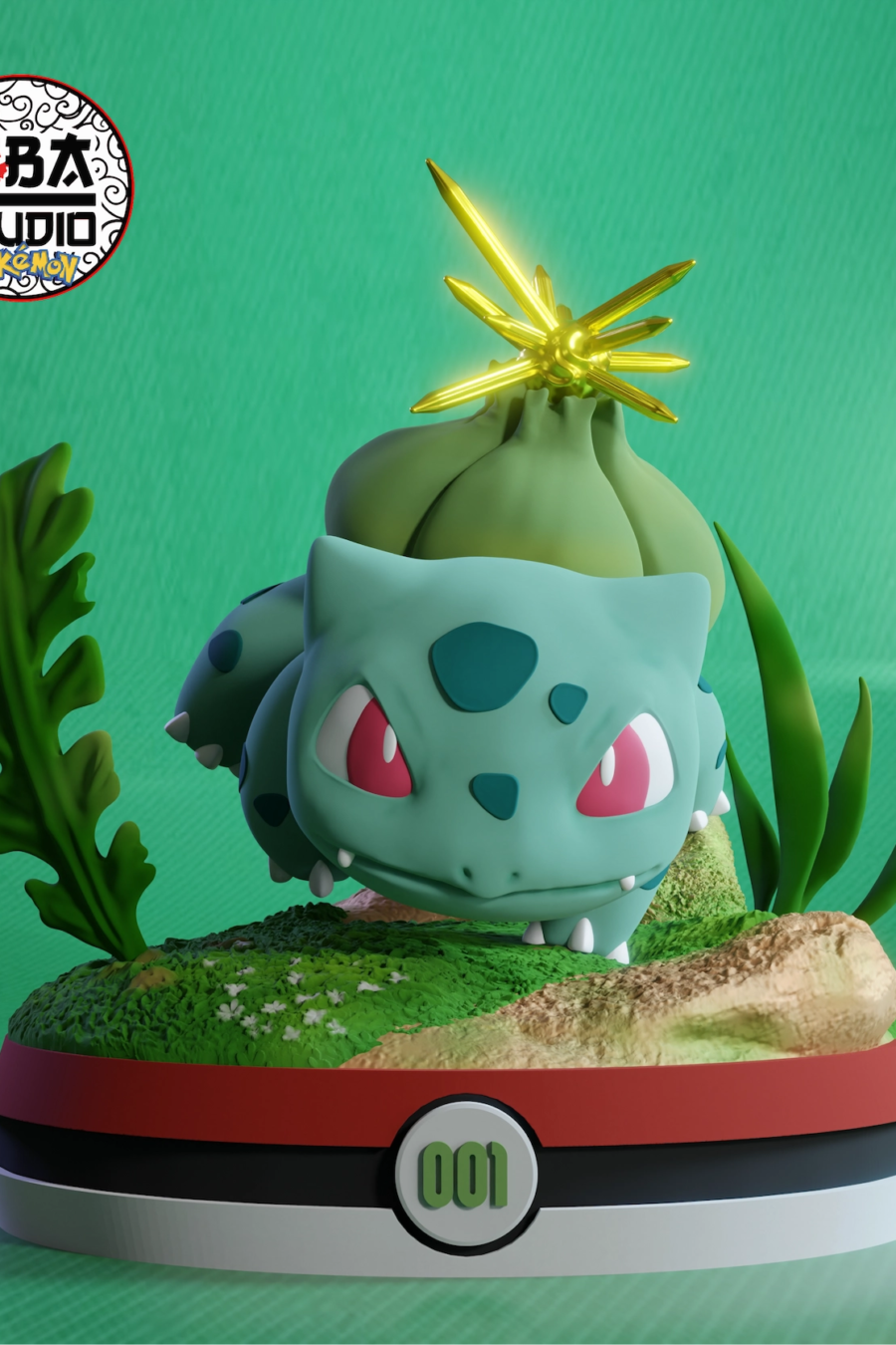 Bulbasaur STL Cover