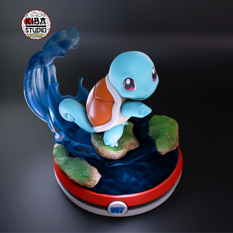 Squirtle STL - Pokemon
