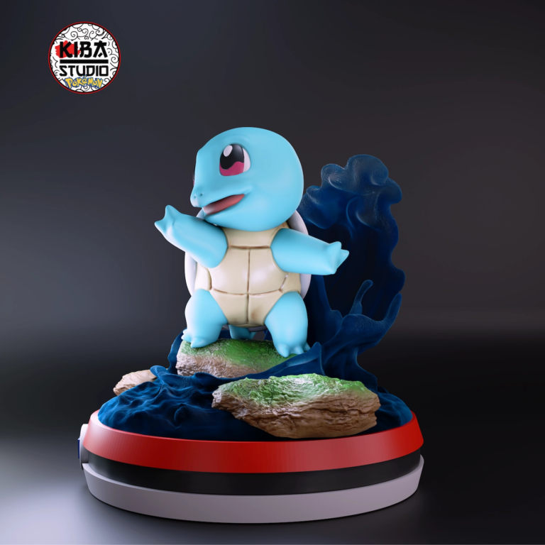 Squirtle STL - Pokemon