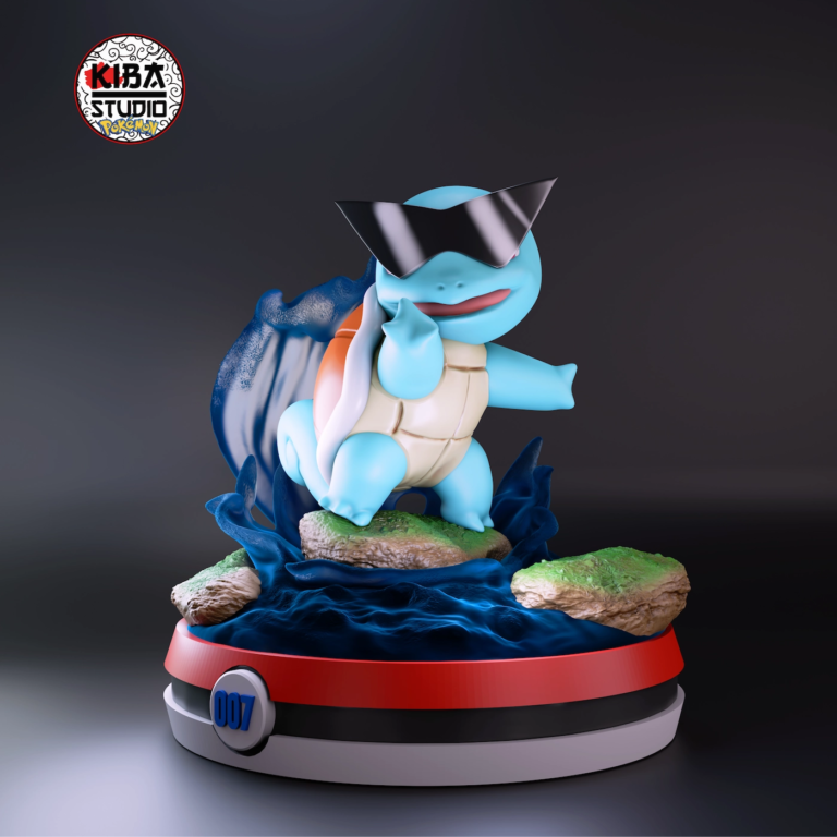 Squirtle STL - Pokemon