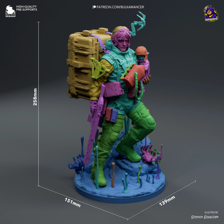 Sam Porter Bridges STL - Death Stranding