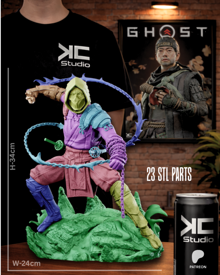 Scorpion STL 3 - Mortal Kombat