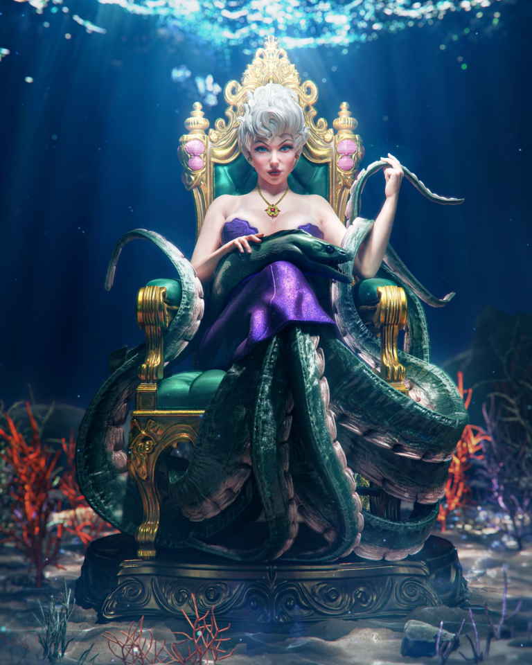 Ursula STL - The Little Mermaid
