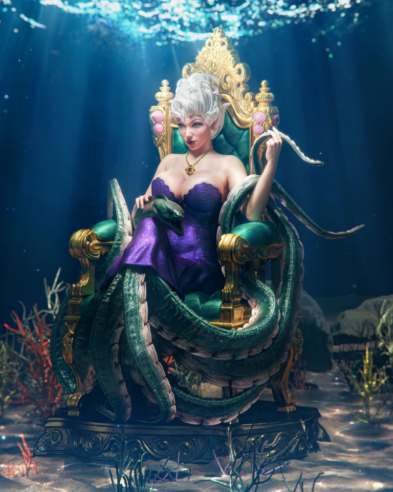 Ursula STL - The Little Mermaid