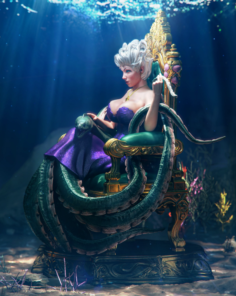 Ursula STL - The Little Mermaid