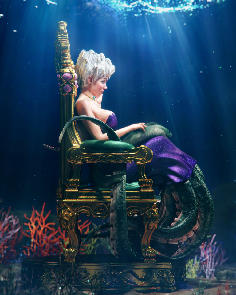 Ursula STL - The Little Mermaid