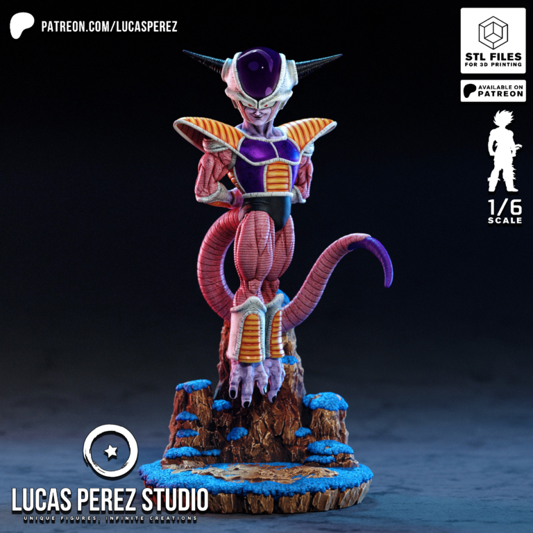 Frieza STL 1st Form 2 - Dragon Ball