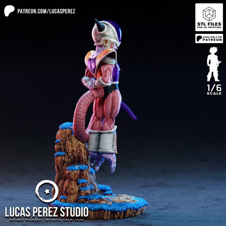 Frieza STL 1st Form 2 - Dragon Ball