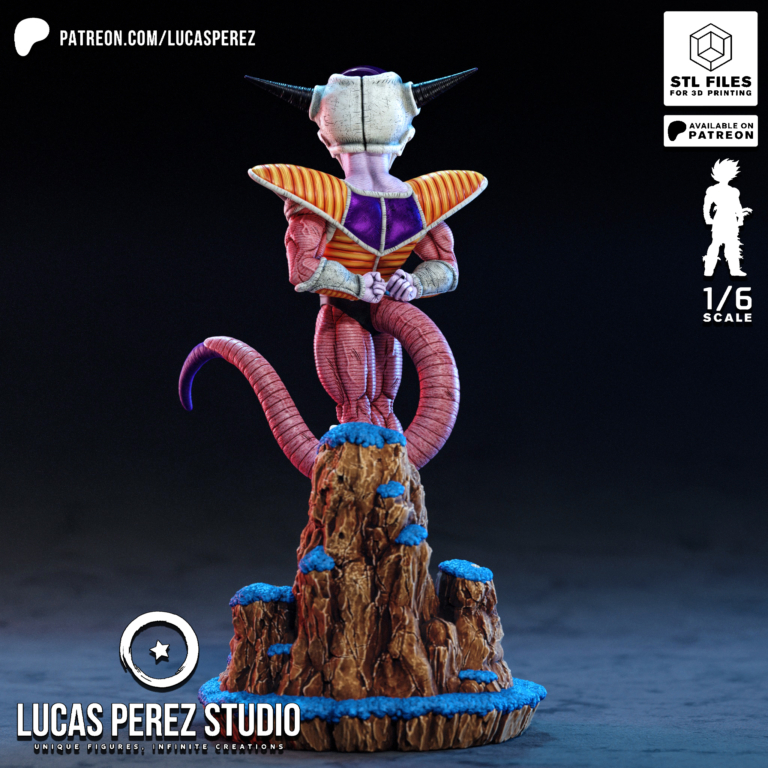 Frieza STL 1st Form 2 - Dragon Ball