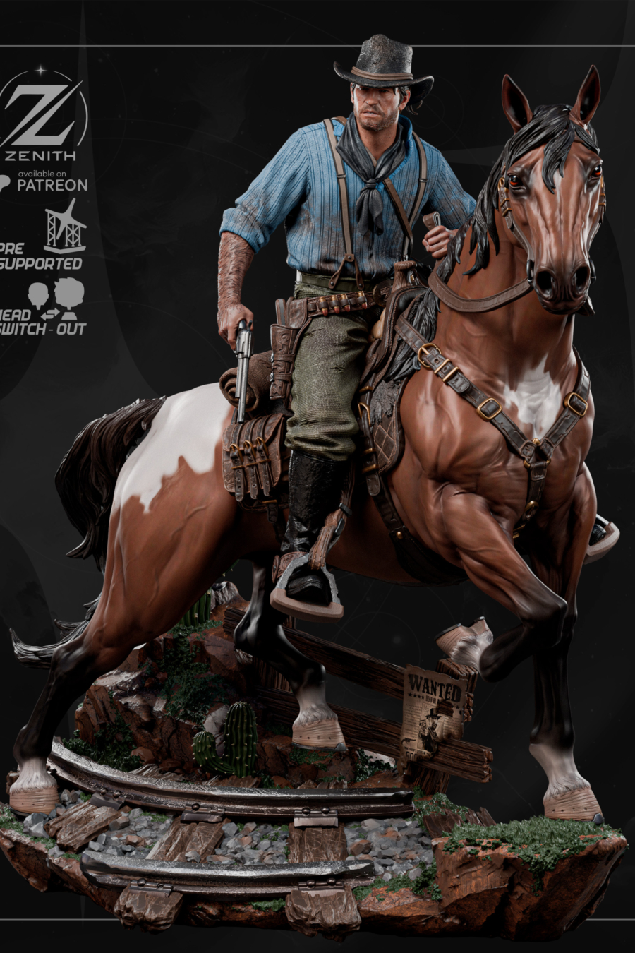 Arthur Morgan STL Cover
