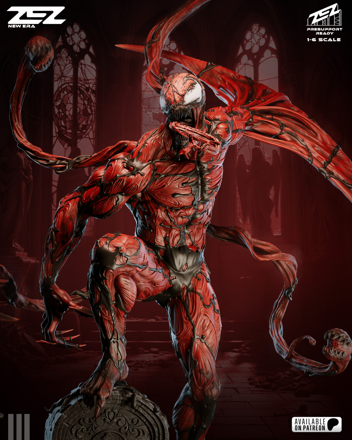 Carnage STL Cover