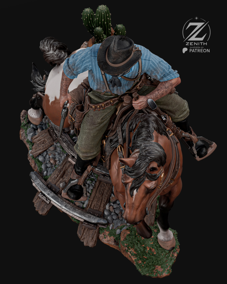 Arthur Morgan STL 3 - Red Dead Redemption