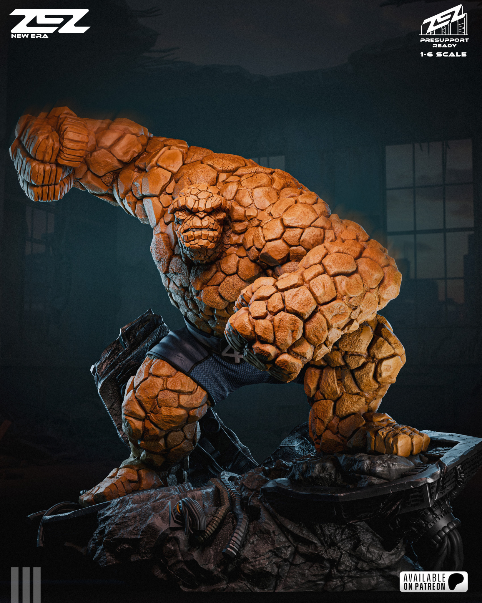 The Thing STL - Marvel